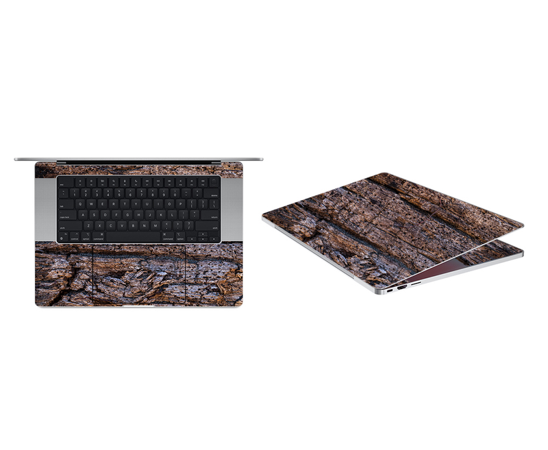 MacBook Pro 16 Late 2021 Wood Grains