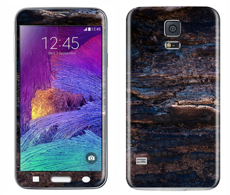 Galaxy S5 Wood Grains