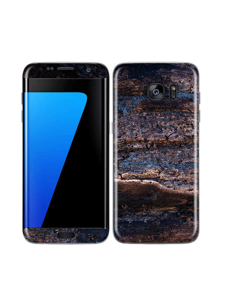 Galaxy S7 Edge Wood Grains