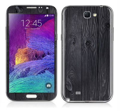 Galaxy Note 2 Wood Grains