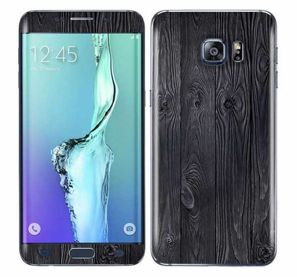 Galaxy S6 Edge Wood Grains