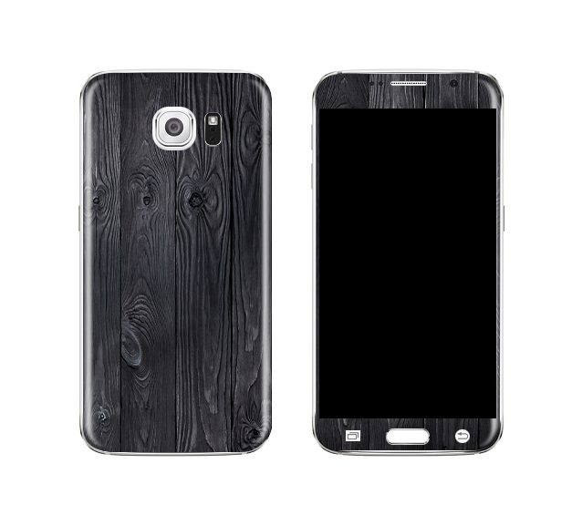 Galaxy S6 Wood Grains