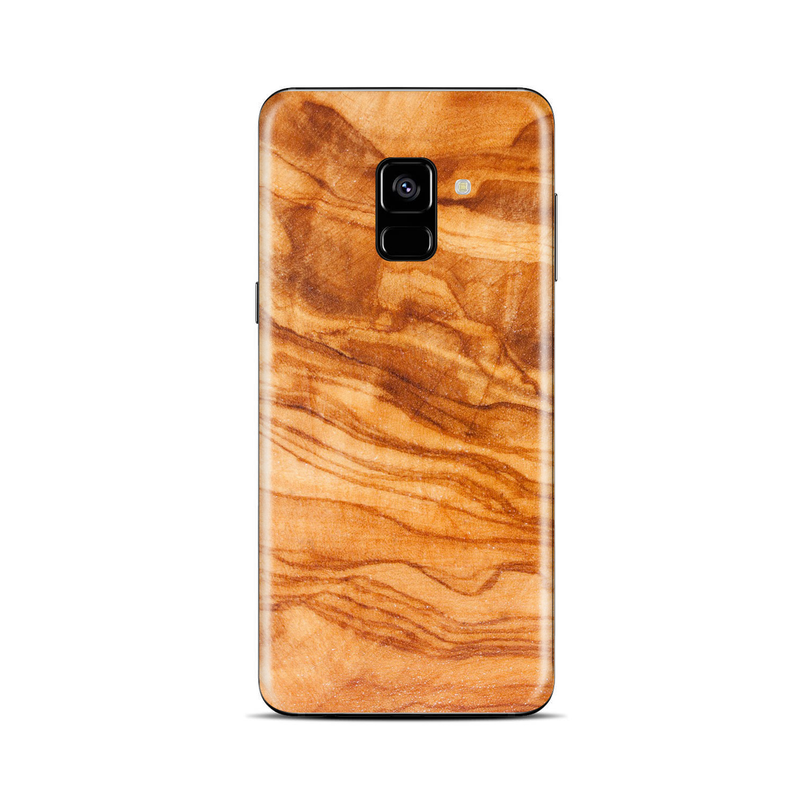 Galaxy A8 2018 Wood Grains