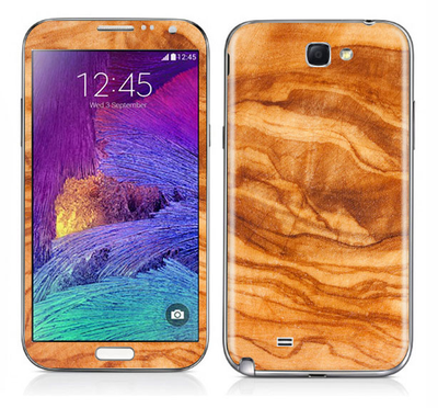 Galaxy Note 2 Wood Grains