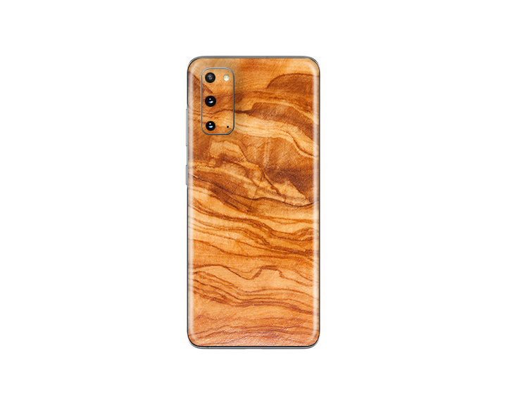 Galaxy S20 Wood Grains