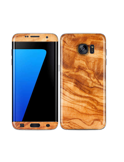 Galaxy S7 Edge Wood Grains