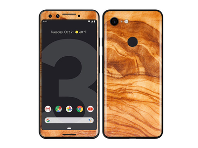 Google Pixel 3 Wood Grains