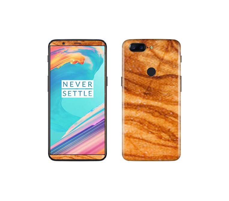 OnePlus 5T Wood Grains