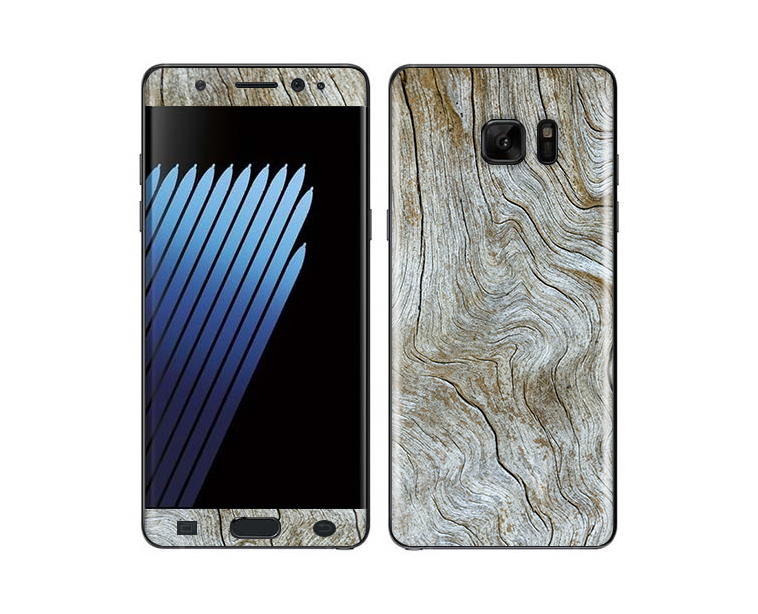 Galaxy Note 7 Wood Grains