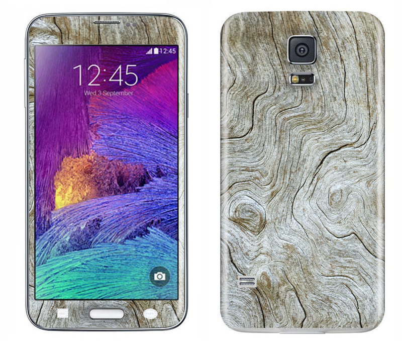 Galaxy S5 Wood Grains