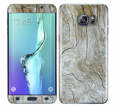 Galaxy S6 Edge Wood Grains