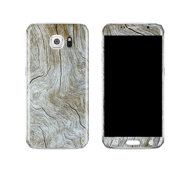 Galaxy S6 Wood Grains