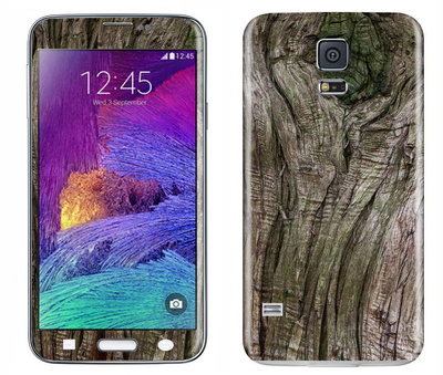 Galaxy S5 Wood Grains