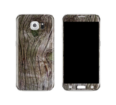 Galaxy S6 Wood Grains