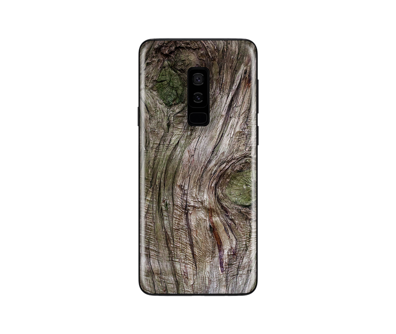 Galaxy S9 Plus Wood Grains