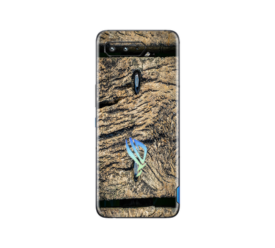 Asus Rog Phone 5 Wood Grains