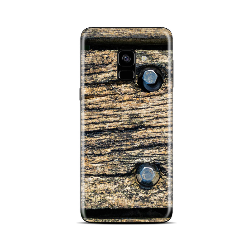 Galaxy A8 2018 Wood Grains