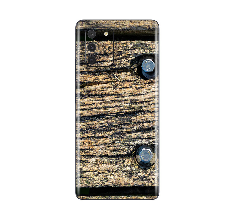 Galaxy S10 Lite Wood Grains