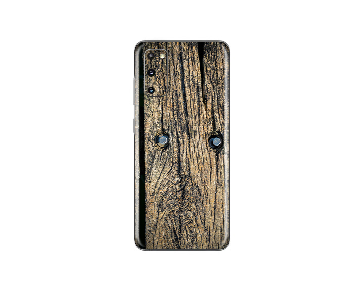 Galaxy S20 Wood Grains