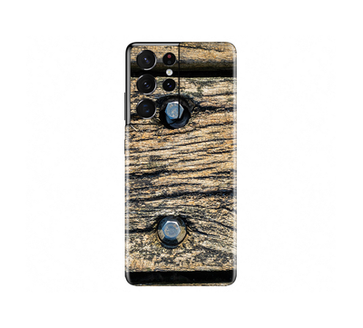 Galaxy S21 Ultra 5G Wood Grains