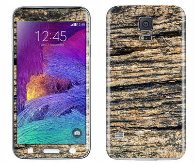 Galaxy S5 Wood Grains