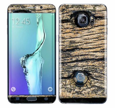 Galaxy S6 Edge Plus Wood Grains