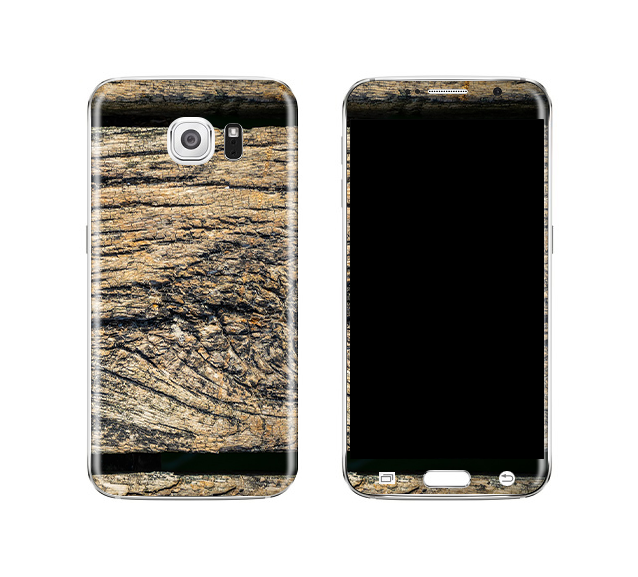 Galaxy S6 Wood Grains