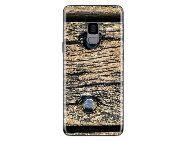 Galaxy S9 Wood Grains