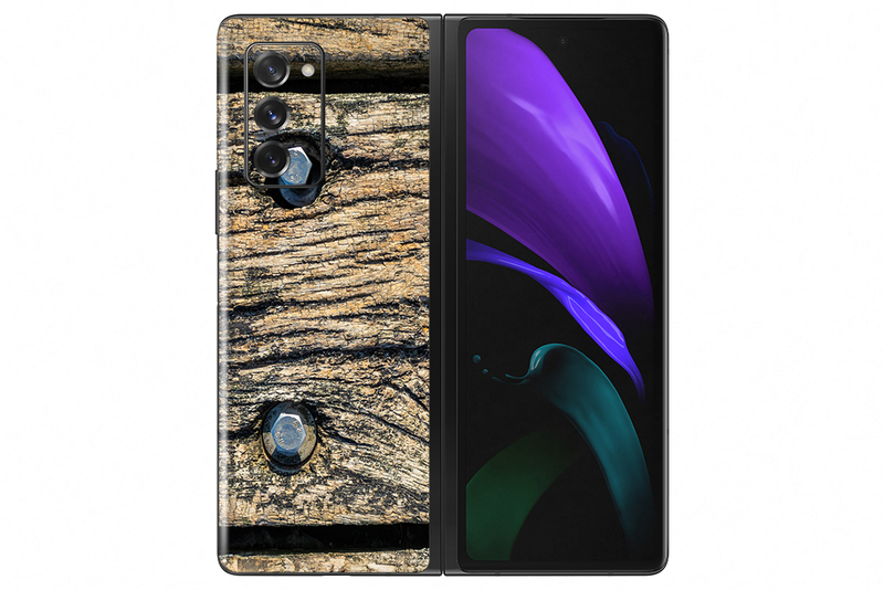 Galaxy z Fold 2 Wood Granis