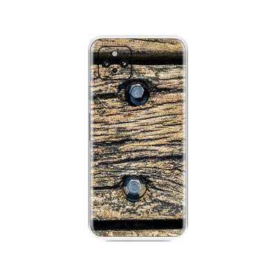 Google Pixel 5 Wood Grains