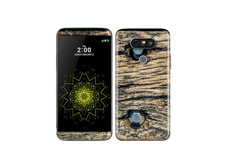 LG G5 Wood Grains