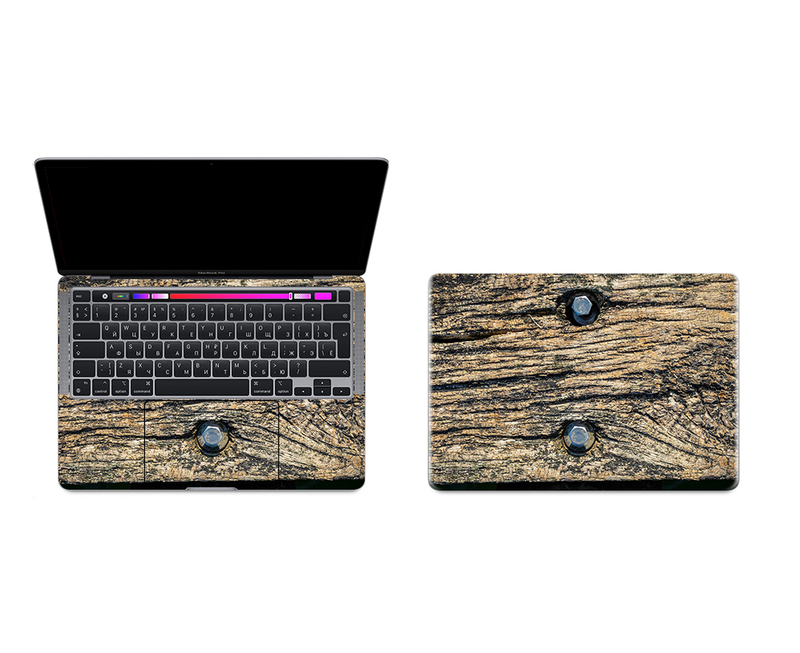 MacBook Pro 13 M1 2020 Wood Grains