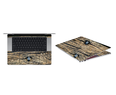 MacBook Pro 16 Late 2021 Wood Grains