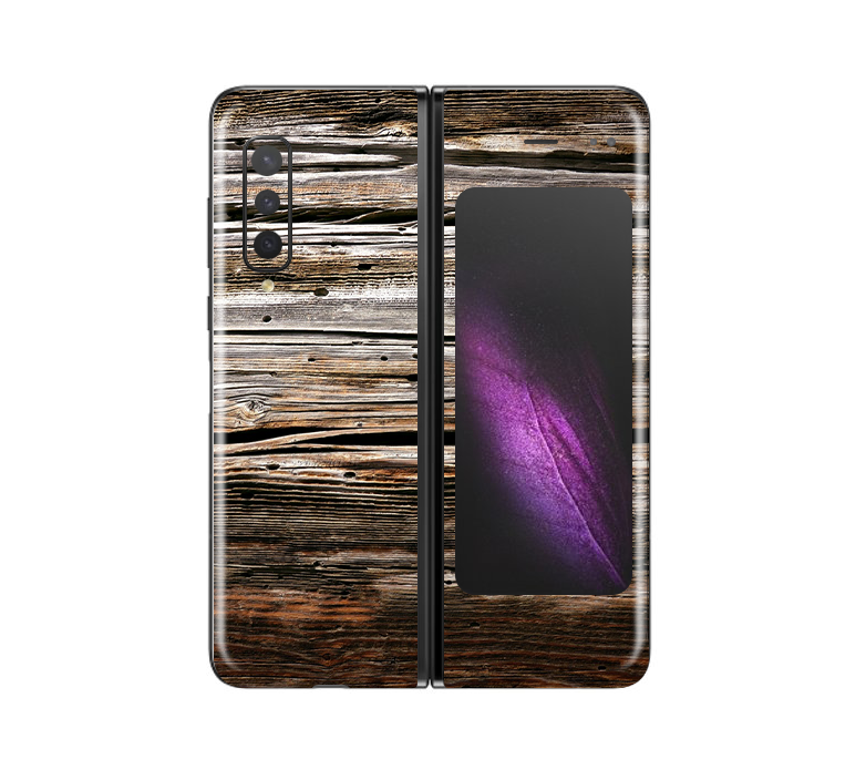 Galaxy Fold Wood Grains