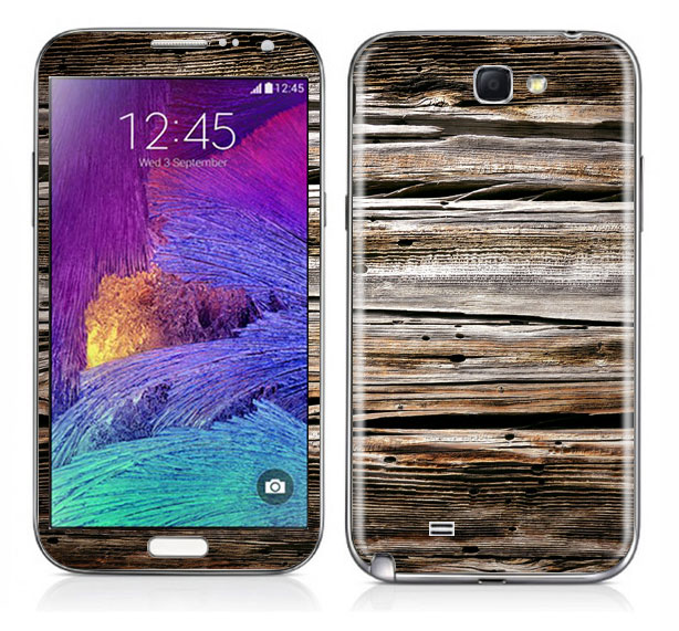 Galaxy Note 2 Wood Grains