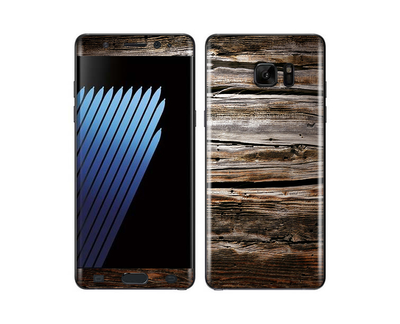 Galaxy Note 7 Wood Grains