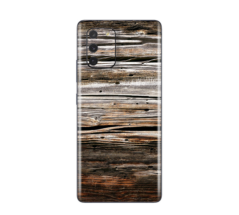 Galaxy S10 Lite Wood Grains