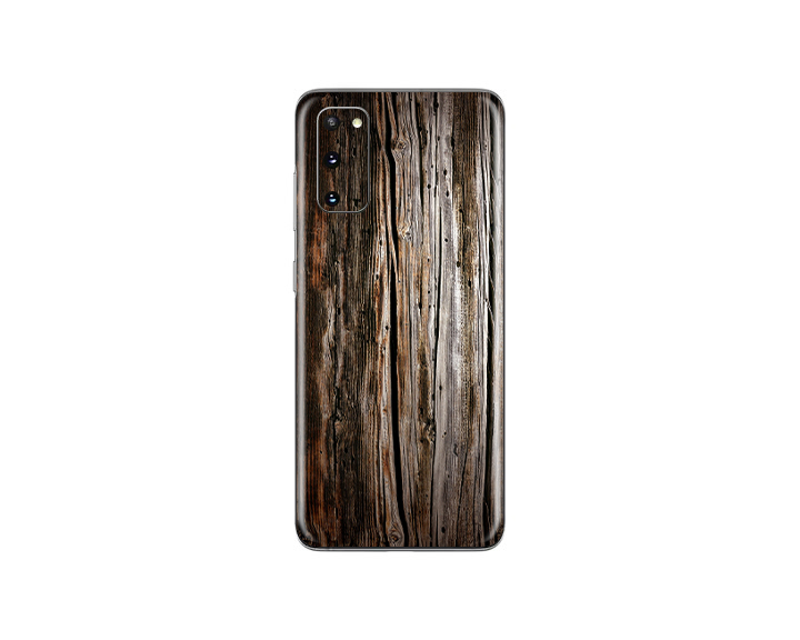 Galaxy S20 Wood Grains