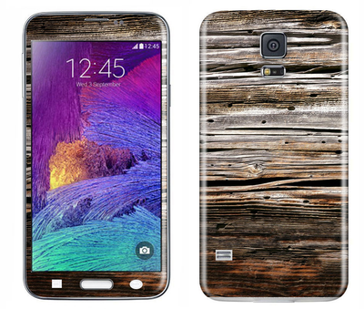 Galaxy S5 Wood Grains