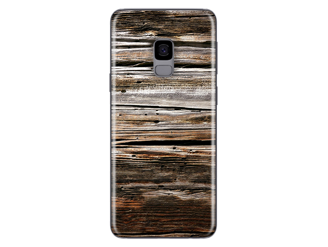 Galaxy S9 Wood Grains