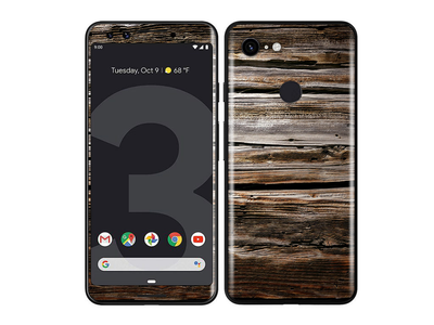 Google Pixel 3 Wood Grains