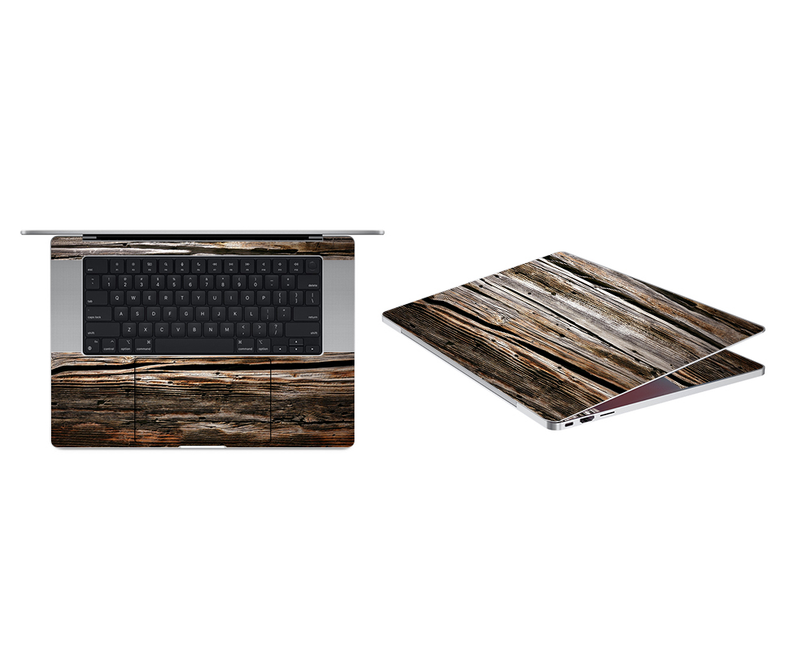 MacBook Pro 16 Late 2021 Wood Grains