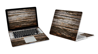 MacBook Pro 17 Wood Grains