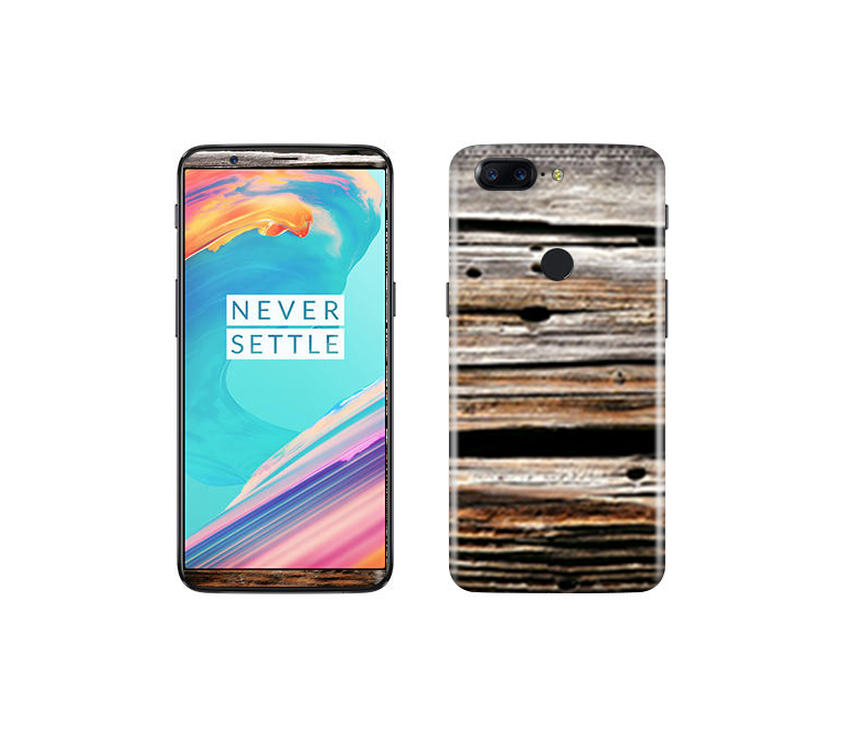 OnePlus 5T Wood Grains