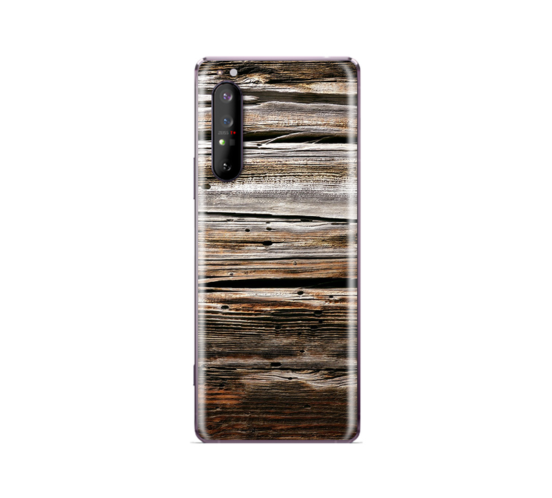 Sony Xperia 1 ll Wood Grains