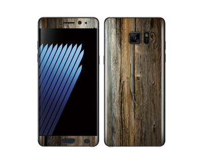 Galaxy Note 7 Wood Grains