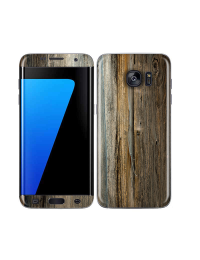 Galaxy S7 Edge Wood Grains