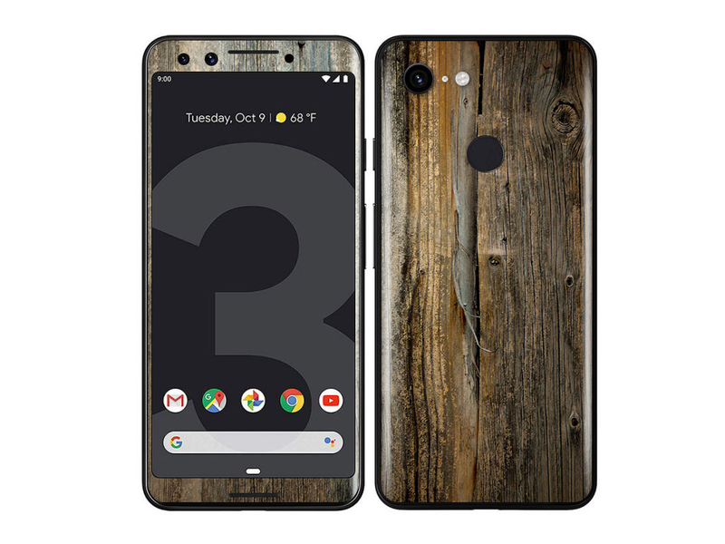 Google Pixel 3 Wood Grains
