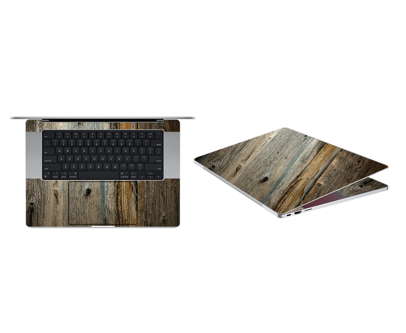 MacBook Pro 16 Late 2021 Wood Grains