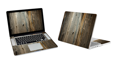 MacBook Pro 17 Wood Grains